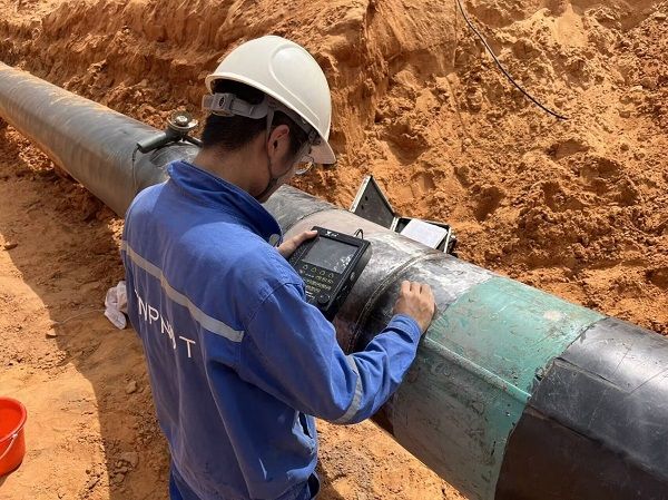 尼貝管道項目線路檢測任務工程圓滿完工